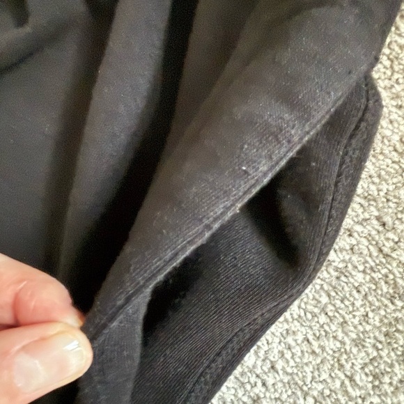 Athletic Works Men's Classic Black Sweatpants - Picture 4 of 7